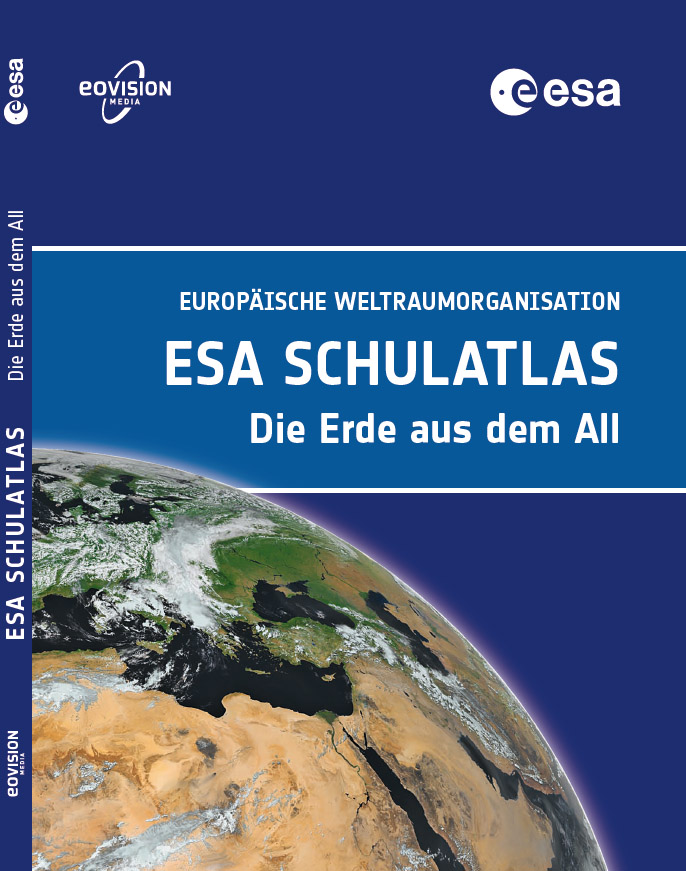 Cover of printed ESA School Atlas